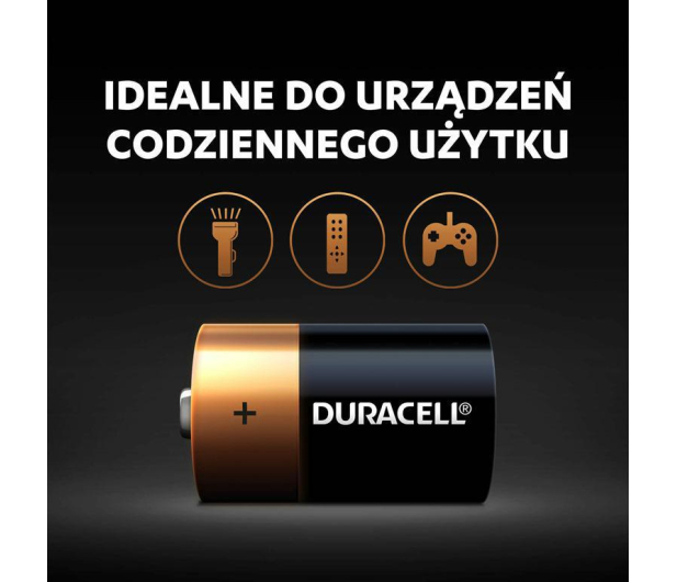 Duracell Basic LR20 2 szt - 323174 - zdjęcie 3
